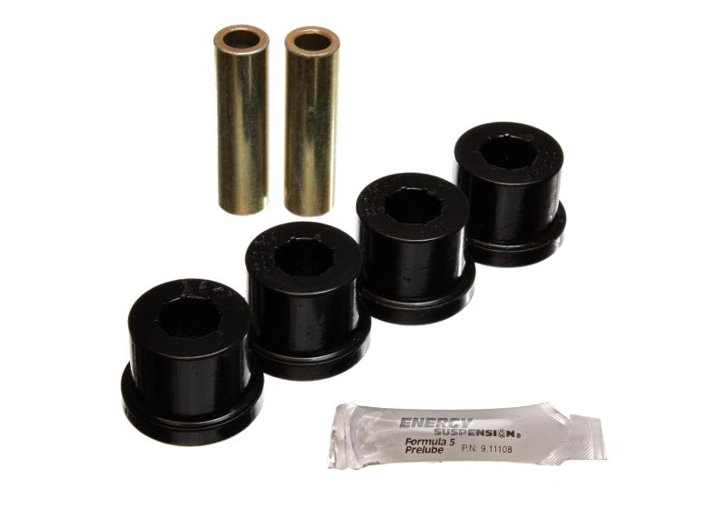 Energy Suspension 86-91 Mazda RX7 Black Rear Control Arm Bushing Set - Blais Performance Parts