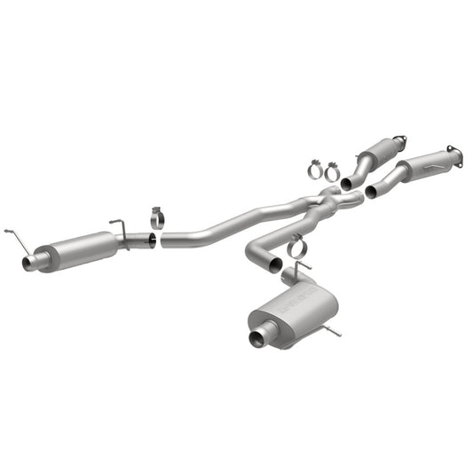 MagnaFlow 12 Jeep Grand Cherokee V8 6.4L Dual Split Rear Exit Stainless Cat Back Performance Exhaust - Blais Performance Parts