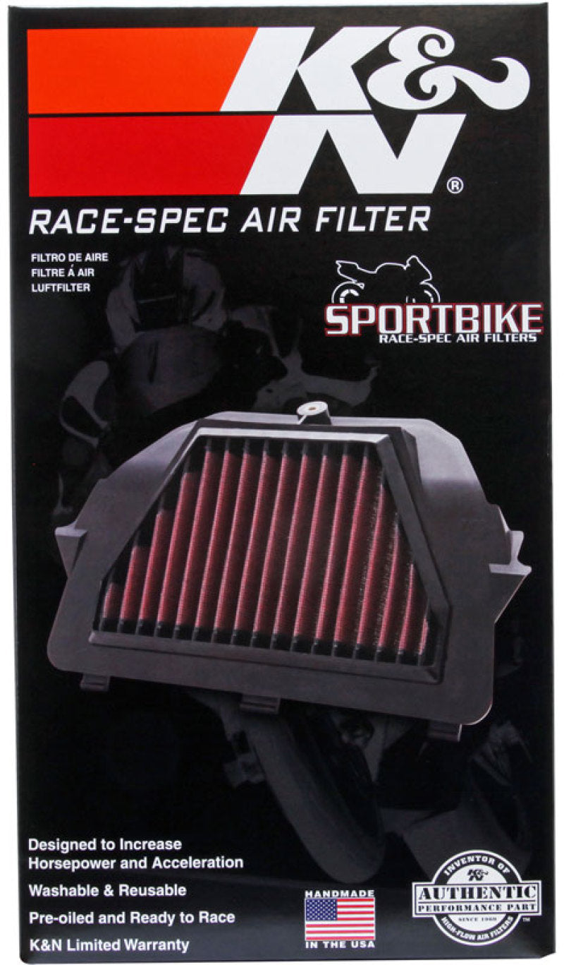 K&N 08-13 Yamaha YZF R6 599 Replacement Air Filter - Race Specific - Blais Performance Parts