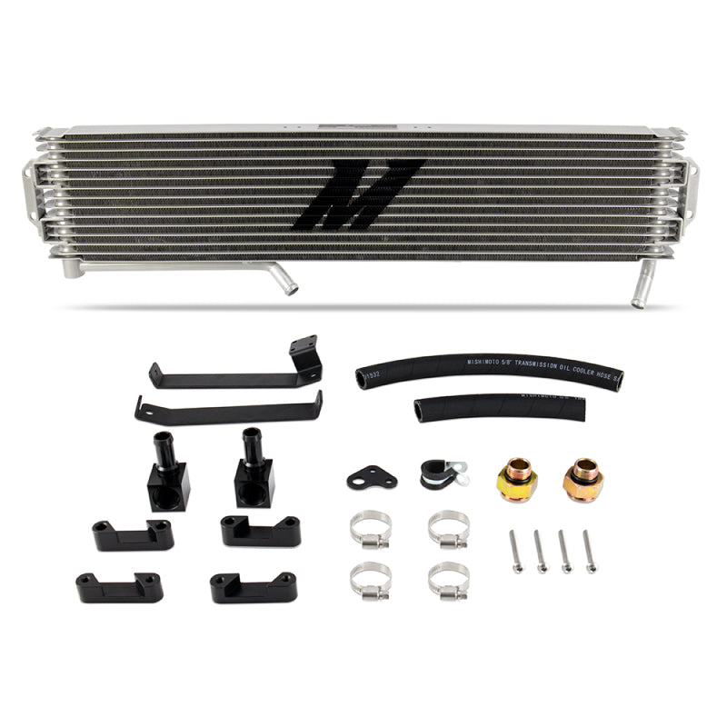 Mishimoto 15-16 GM 6.6L Duramax (LML) Transmission Cooler - Silver - Blais Performance Parts