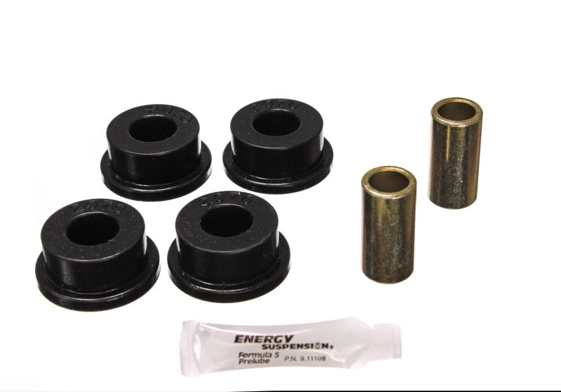 Energy Suspension 80-98 Ford F-250 4WD/F350 4WD Black Front Frame Shackle Bushing Set - Blais Performance Parts