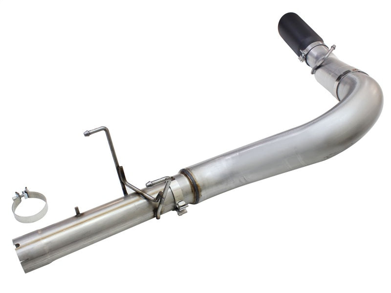 aFe MACHForce XP Exhaust Large Bore 5in DPF-Back Alu. 13-15 Dodge Trucks L6-6.7L (td) *Black Tip - Blais Performance Parts