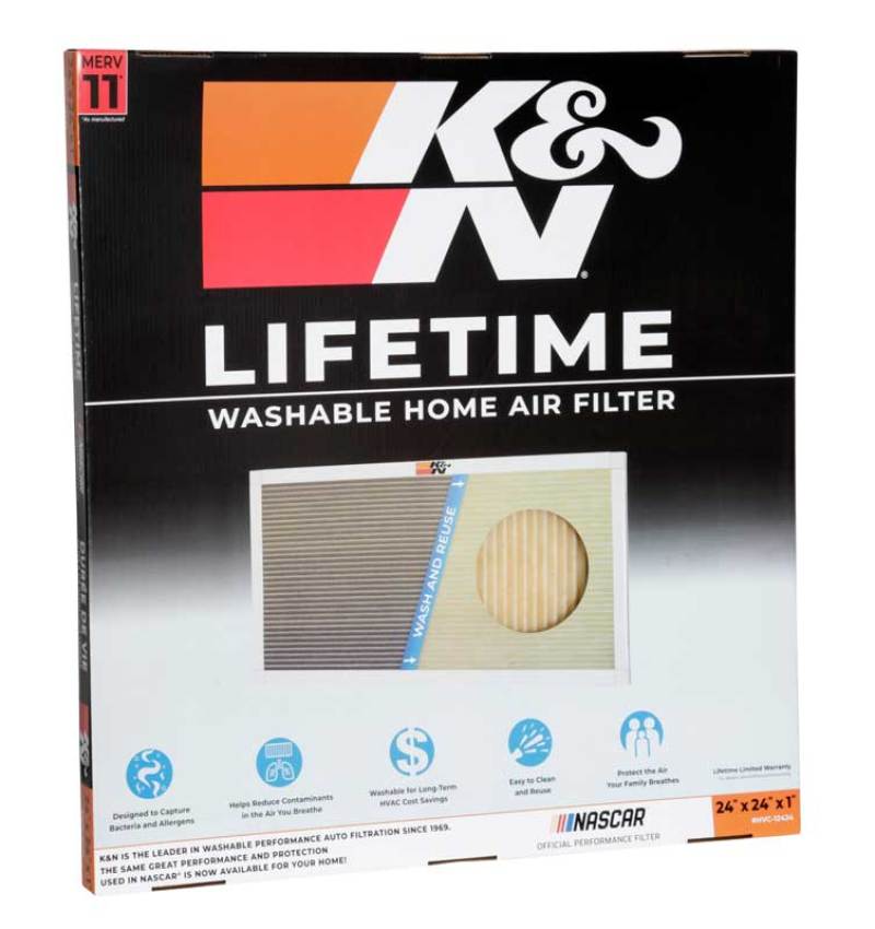 K&N HVAC Filter - 24 x 24 x 1 - Blais Performance Parts