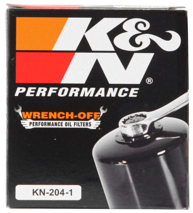 K&N Honda / Kawasaki / Arctic Cat / Suzuki / Triumph / Yamaha 2.594in OD x 2.813in H Oil Filter - Blais Performance Parts