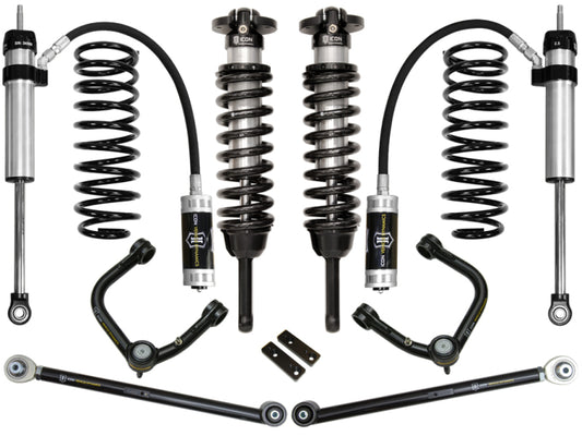 ICON 03-09 Toyota 4Runner/FJ 0-3.5in Stage 4 Suspension System w/Tubular Uca - Blais Performance Parts