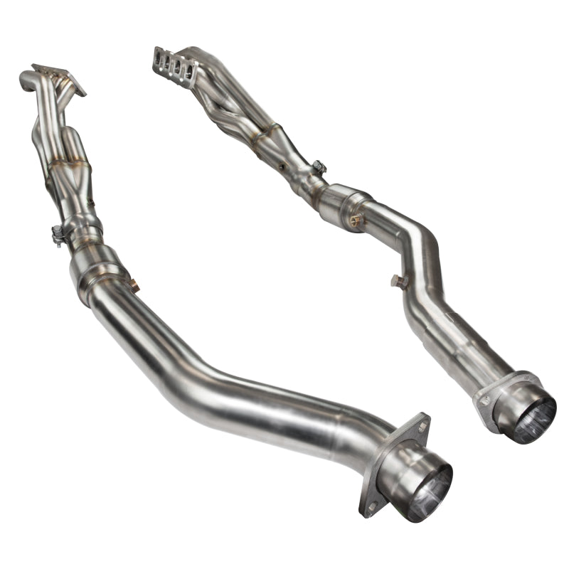 Kooks 12+ Jeep Grand Cherokee 6.4L 1-7/8in x 3in SS Longtube Headers w/Green Catted Connection Pipes - Blais Performance Parts