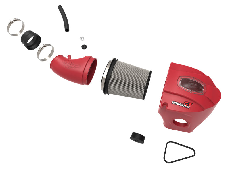 aFe POWER Momentum GT Limited Edition Cold Air Intake 11-17 Dodge Challenger/Charger SRT - Red - Blais Performance Parts