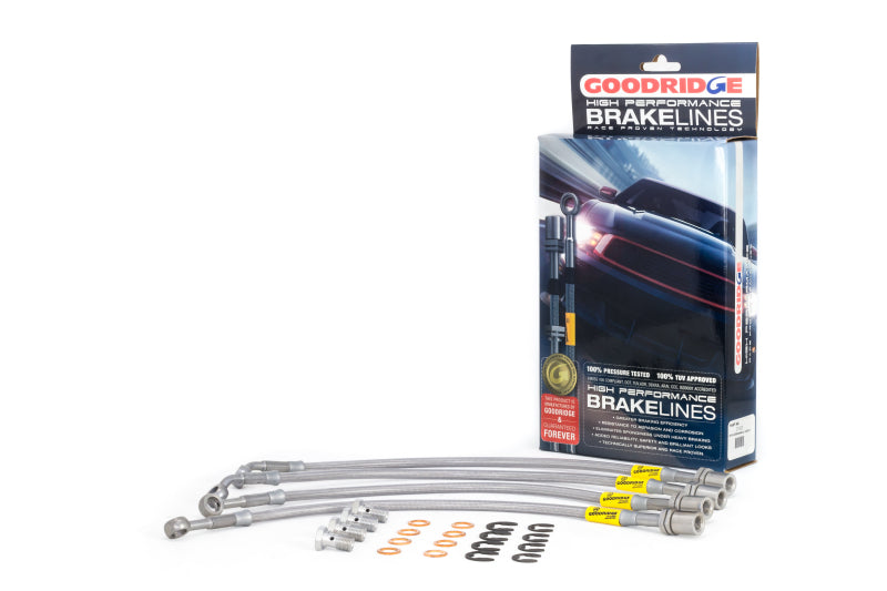 Goodridge 8/97-05 Lexus GS300/400/430 Brake Lines - Blais Performance Parts