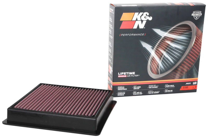 K&N 20-21 Ford F250/F350 Super Duty 6.2/6.7/7.3L V8 Replacement Air Filter - Blais Performance Parts