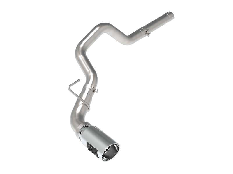 aFe Large Bore-HD 3in 409-SS DPF-Back Exhaust System w/ Polished Tip 14-19 RAM 1500 V6 3.0L (td) - Blais Performance Parts