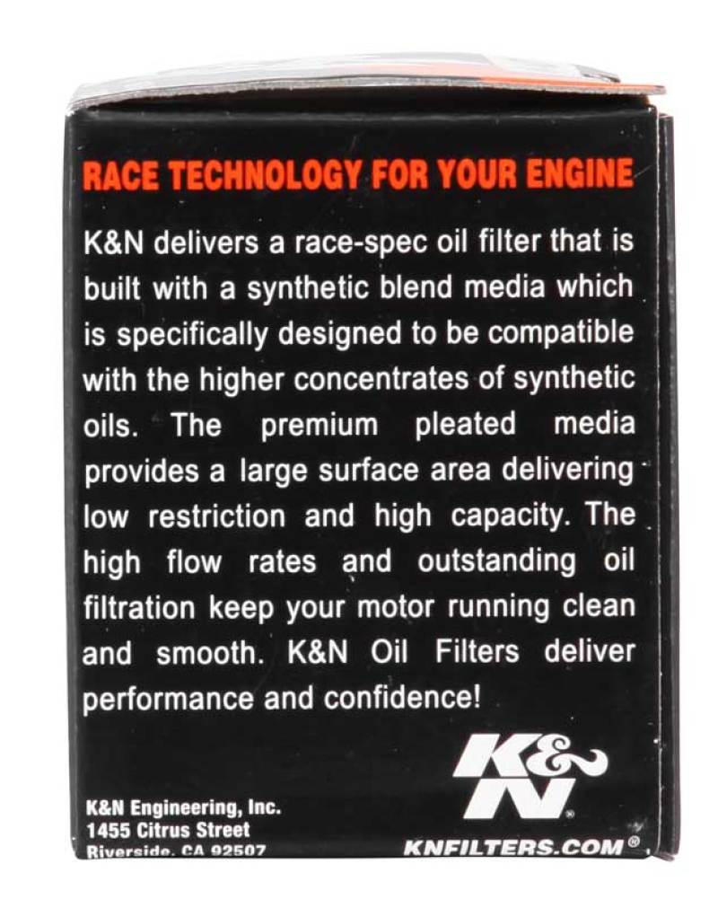 K&N Yamaha / Fantic Caballero / Husqvarna 1.5in OD x 1.813inH Oil Filter - Blais Performance Parts