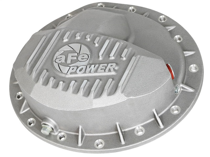 afe Front Differential Cover (Raw; Street Series); Dodge Diesel Trucks 03-12 L6-5.9/6.7L (td) - Blais Performance Parts