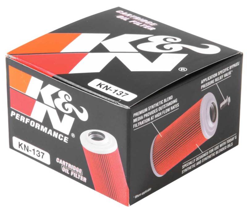 K&N Suzuki 2.375in OD x 1.469in H Oil Filter - Blais Performance Parts