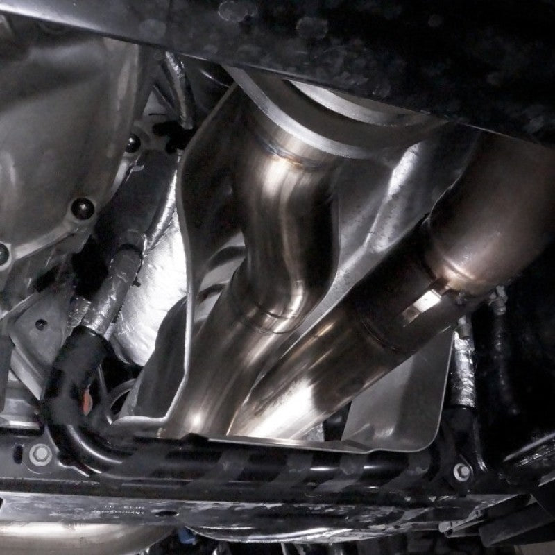 Stainless Works 2017 F-150 Raptor 3.5L 3in Downpipe High-Flow Cats Factory Connection - Blais Performance Parts