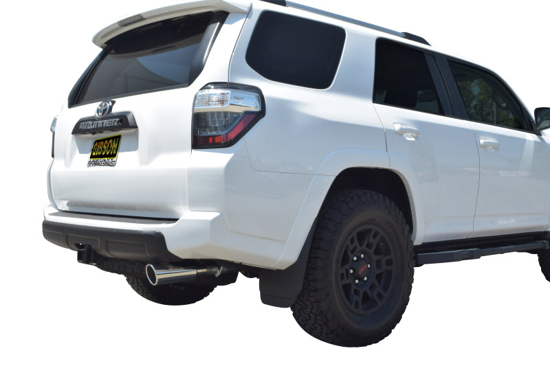 Gibson 04-22 Toyota 4Runner LImited 4.0L 2.5in Cat-Back Single Exhaust - Aluminized - Blais Performance Parts