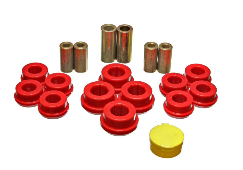 Energy Suspension 92-01 Honda Prelude Red Rear Control Arm Bushing Set - Blais Performance Parts