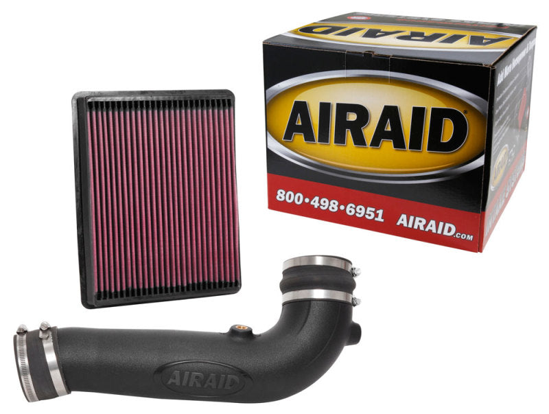 Airaid 17-18 GMC Sierra/Yukon V8-6.2L F/I Jr Intake Kit - Oiled / Red Media - Blais Performance Parts