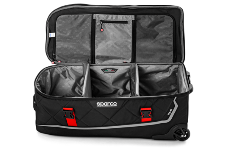 Sparco Bag Tour BLK/RED - Blais Performance Parts