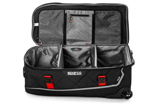 Sparco Bag Tour BLK/RED - Blais Performance Parts