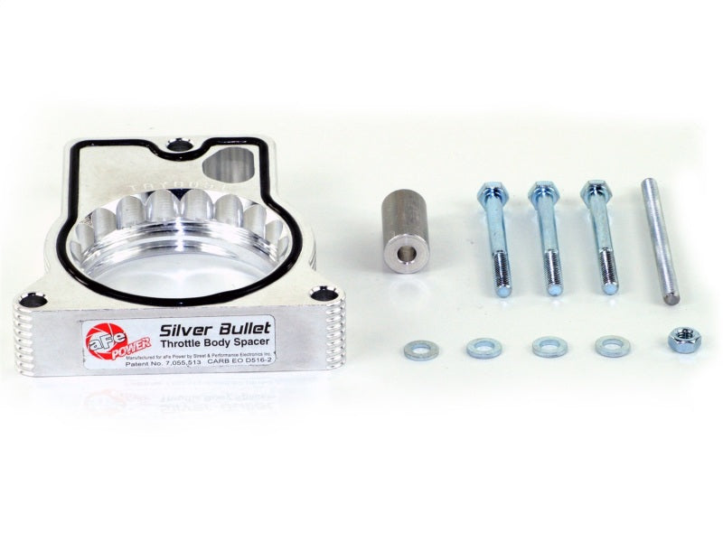 aFe Silver Bullet Throttle Body Spacers TBS GM C/K 1500/2500/3500 96-00 V8-5.0L 5.7L - Blais Performance Parts
