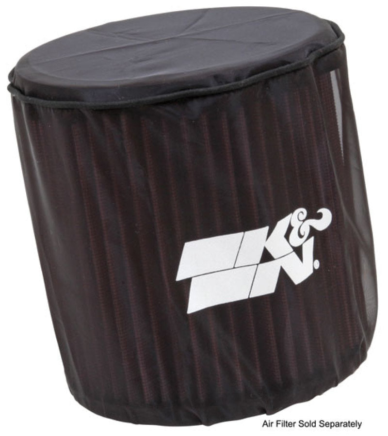 K&N 6in ID x 6inH Closed Top Black DryCharger Air Filter Wrap - Blais Performance Parts