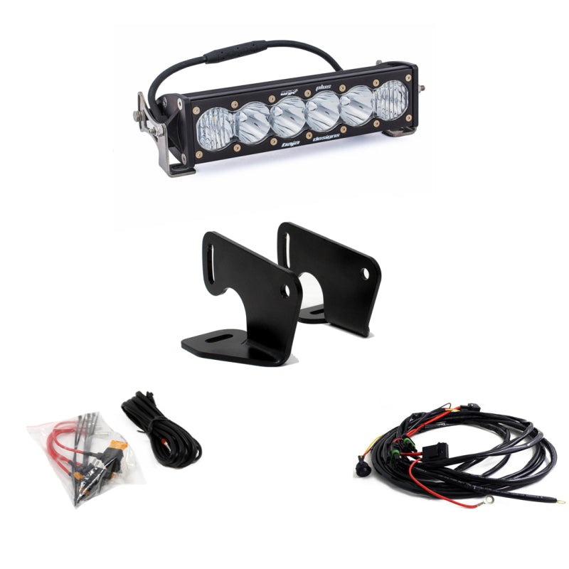 Baja Designs Polaris RZR Pro XP Hood Light Mount Kit 10in OnX6+ - Blais Performance Parts