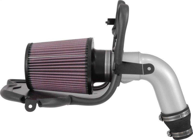 K&N 17-18 Chevy Cruze 1.4L Turbo Silver Typhoon Short Ram Intake - Blais Performance Parts