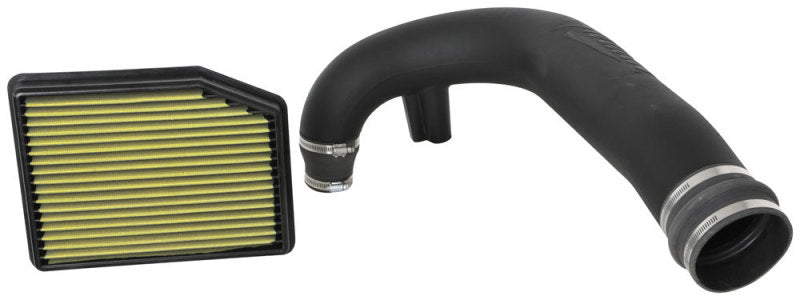 Airaid 19-20 Chevrolet Silverado 1500 L4-2.7L Jr Intake Kit - Oiled / Yellow Media - Blais Performance Parts