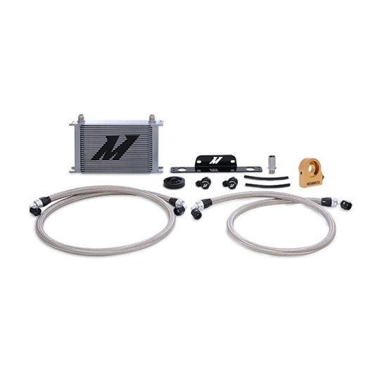 Mishimoto 10-15 Chevrolet Camaro SS Thermostatic Oil Cooler Kit - Silver - Blais Performance Parts