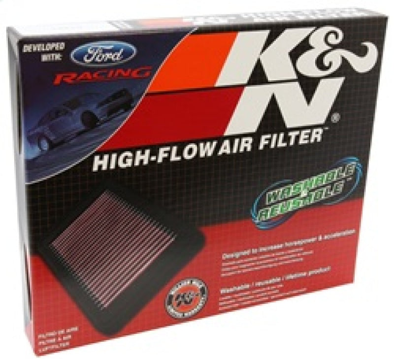 K&N 10 Ford Mustang GT 4.6L-V8 Drop In Air Filter - Blais Performance Parts