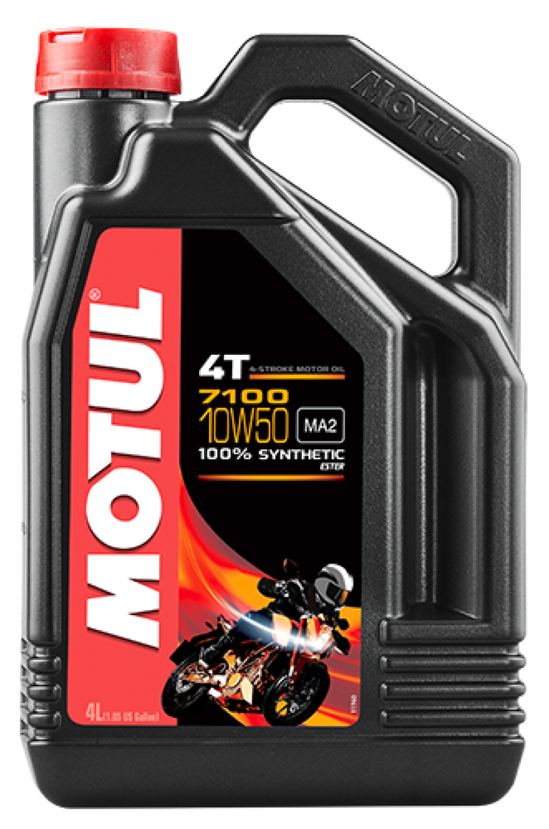 Motul 4L 7100 4-Stroke Engine Oil 10W50 4T - Blais Performance Parts