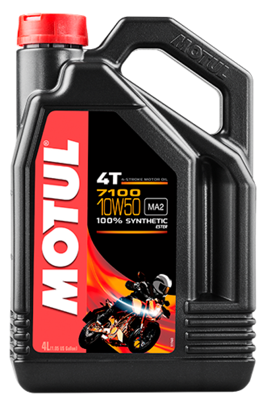 Motul 4L 7100 4-Stroke Engine Oil 10W50 4T - Blais Performance Parts