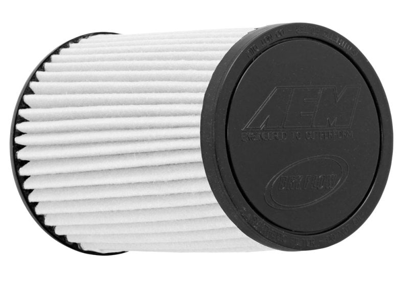 AEM 3 inch Short Neck 8 inch Element Filter Replacement - Blais Performance Parts