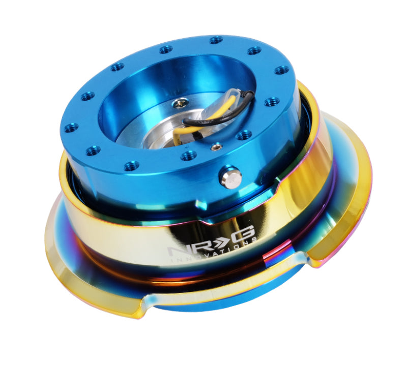 NRG Quick Release Gen 2.8 - Blue Body / Neochrome Ring - Blais Performance Parts