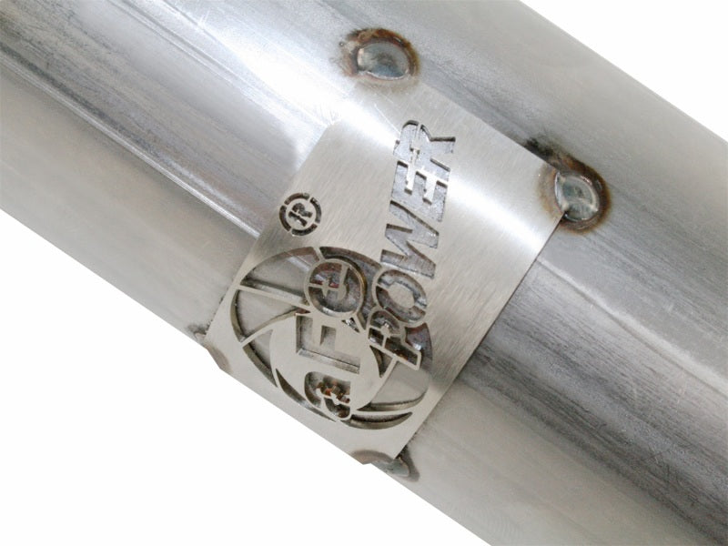 aFe Power Twisted Steel Loop Delete D/P Aluminized Steel 12-18 Jeep Wrangler (JK) V6 3.6L - Blais Performance Parts