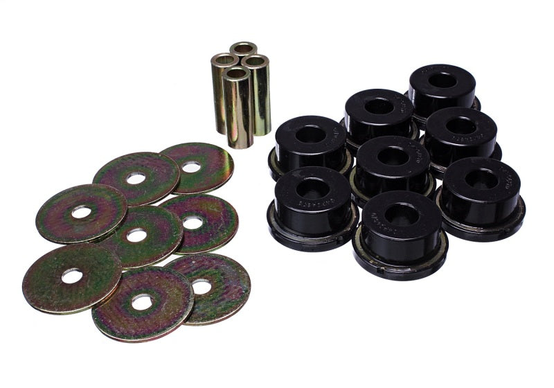 Energy Suspension 05-09 Subaru Legacy Rear Subframe Bushing Set - Black - Blais Performance Parts