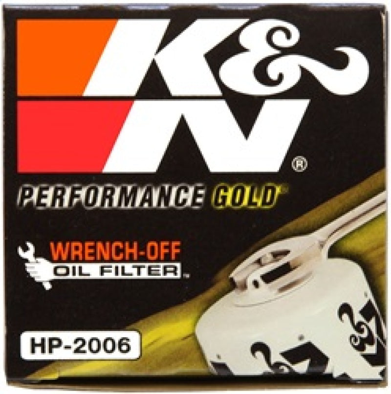 K&N Universal Performance Gold Oil Filter - Blais Performance Parts