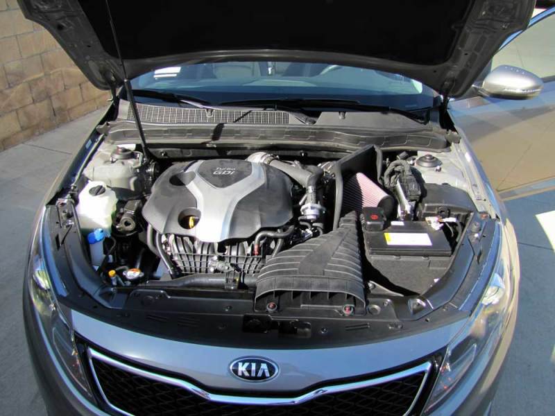 K&N 11-13 Hyundai Sonata 2.0L L4 Turbo / 11-13 Kia Optima 2.0L L4 Turbo Typhoon Intake - Blais Performance Parts