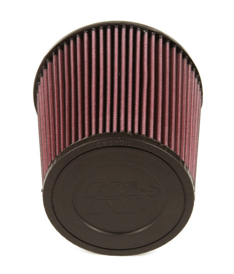 K&N Universal Rubber Filter 3 1/2inch ID FLG / 6inch Base / 4-5/8inch Top / 6inch Height - Blais Performance Parts