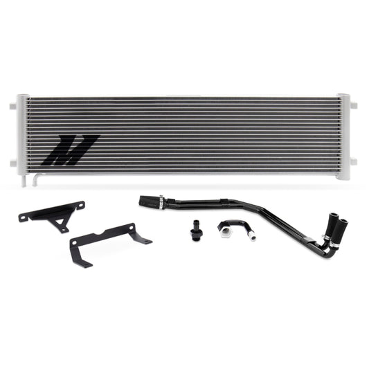 Mishimoto 17-19 Ford 6.7L Powerstroke Transmission Cooler Kit Silver - Blais Performance Parts