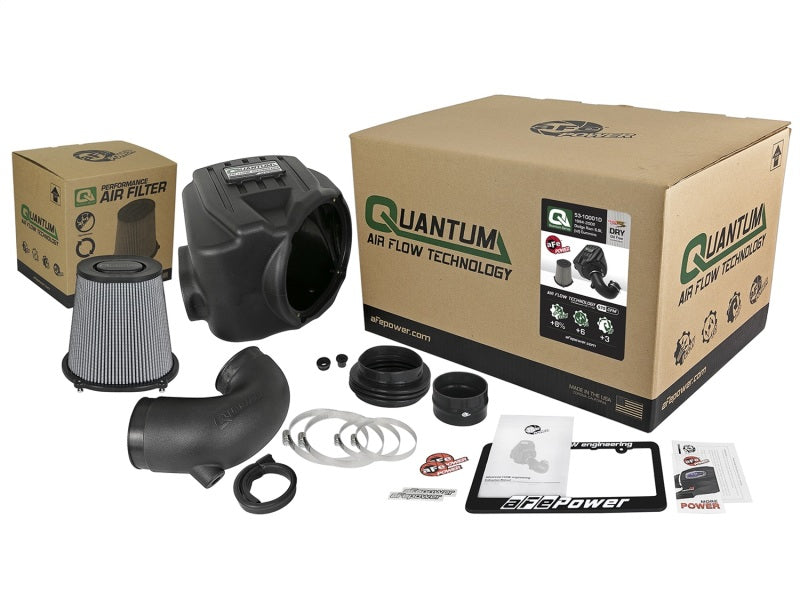 aFe Quantum Pro DRY S Cold Air Intake System 94-02 Dodge Cummins L6-5.9L - Dry - Blais Performance Parts