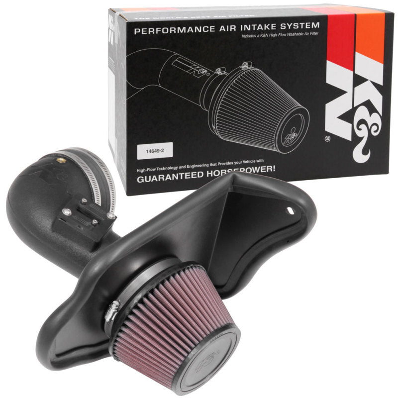 K&N 16-17 Cadillac ATS L4-2.0L Turbo 57 Series FIPK Performance Intake Kit - Blais Performance Parts