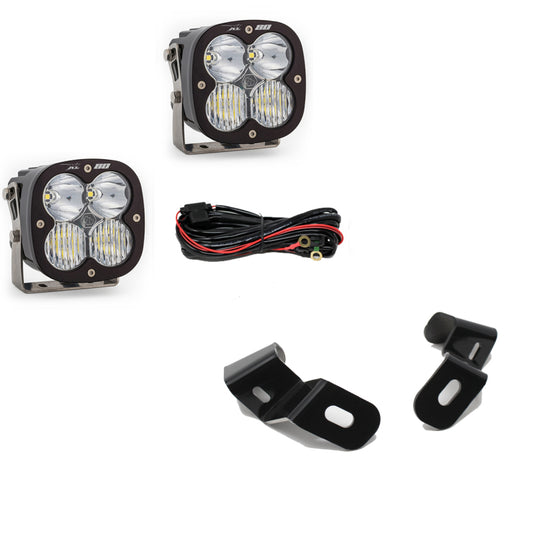 Baja Designs 2019+ Ram 2500/3500 XL 80 Driving Combo A-Pillar Kit - Clear - Blais Performance Parts