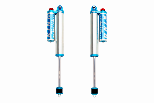 King Shocks 2014+ Ram 2500 4WD Rear 2.5 Dia Piggyback Reservoir Shock w/Adjuster (Pair) - Blais Performance Parts