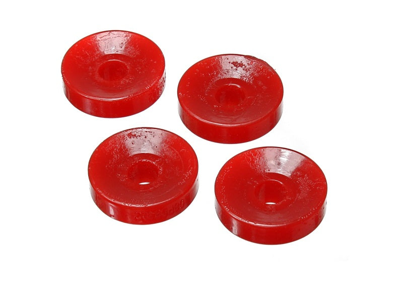 Energy Suspension 06-11 Honda Civic Red Rear Upper Shock Bushing Set - Blais Performance Parts