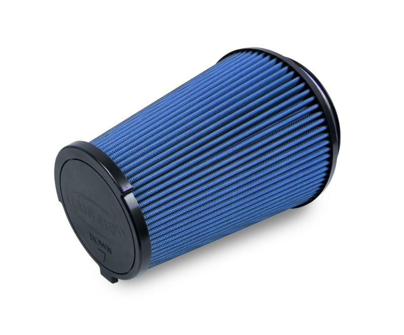 Airaid 10-14 Ford Mustang Shelby 5.4L Supercharged Direct Replacement Filter - Oiled / Blue Media - Blais Performance Parts