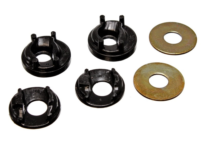 Energy Suspension 95-99 Mitsubishi Eclipse FWD/AWD Black Motor Mount Inserts (2 Torque Mount Positio - Blais Performance Parts