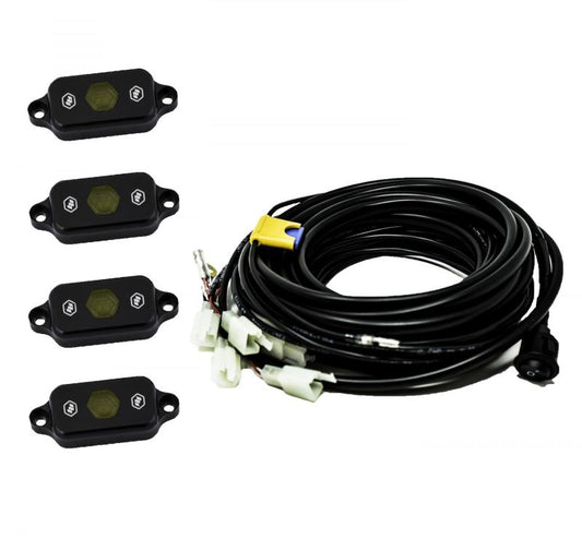 Baja Designs Universal Amber Rock Light Kit - Blais Performance Parts
