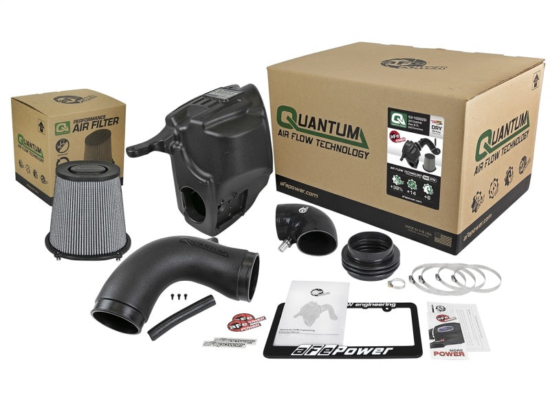 aFe Quantum Pro DRY S Cold Air Intake System 13-18 Dodge Cummins L6-6.7L - Dry - Blais Performance Parts