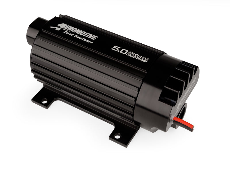 Aeromotive 5.0 Brushless Spur Gear External Fuel Pump - In-Line - 5gpm - Blais Performance Parts